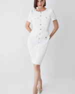 Karen Millen - Tailored Utility Midi Dress