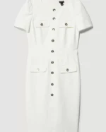 Karen Millen - Tailored Utility Midi Dress