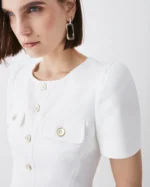 Karen Millen - Tailored Utility Midi Dress