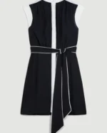 Karen Millen - Military Belted Woven Mini Dress