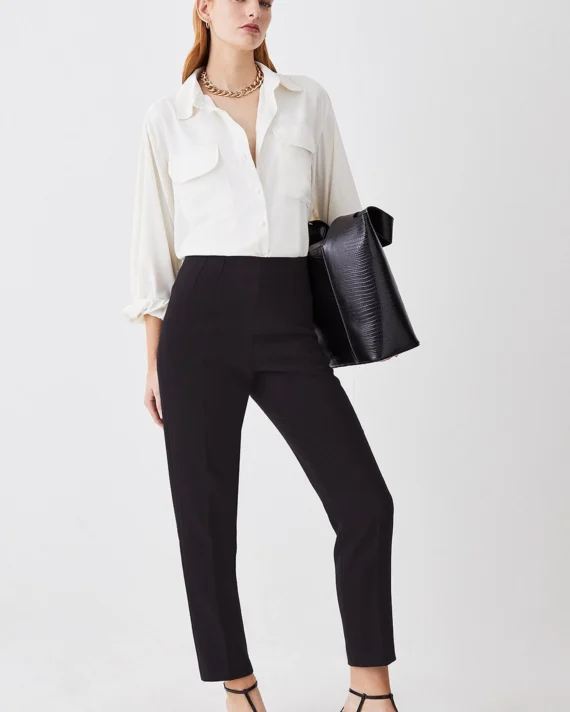 Compact Essential Tailored Slim Leg Trouser