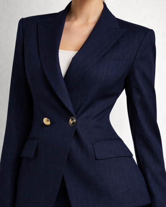 The Founder’s Suit in Pinstripe