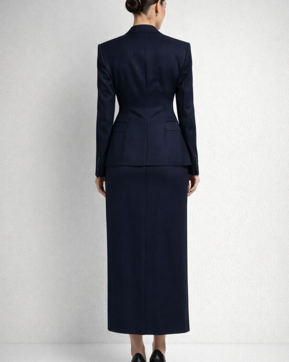 The Founder’s Suit in Pinstripe